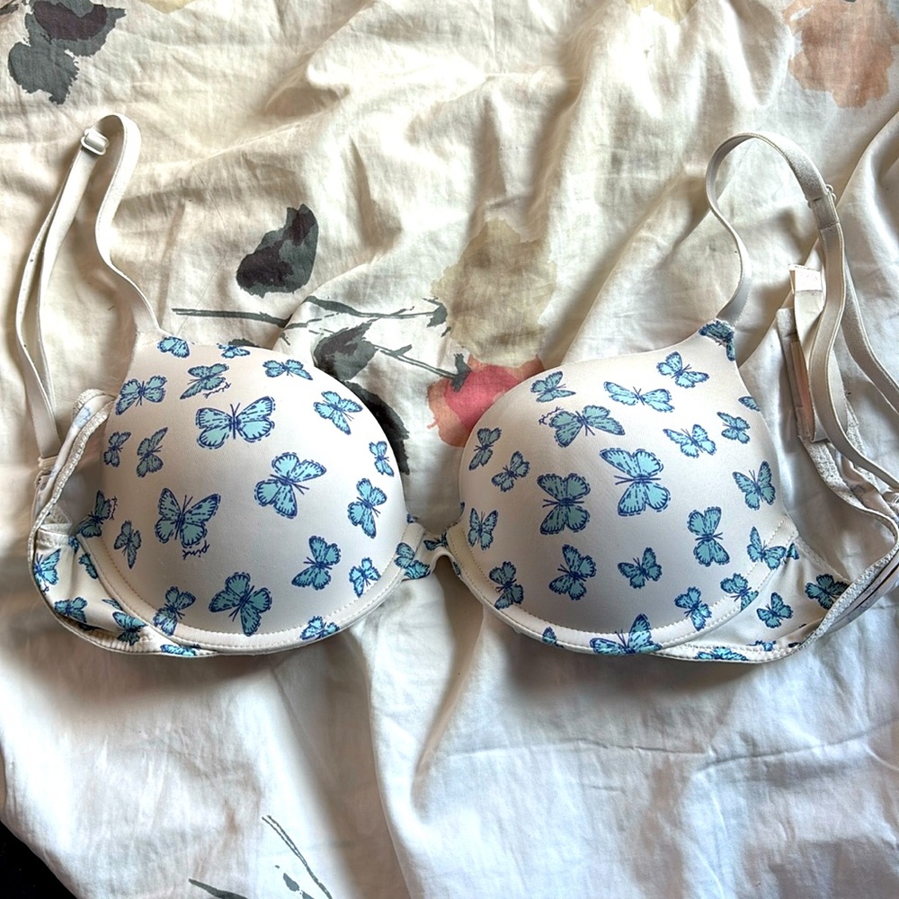 Butterfly PINK bra
